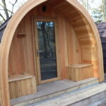 the front of student pods at our activity centre surrey